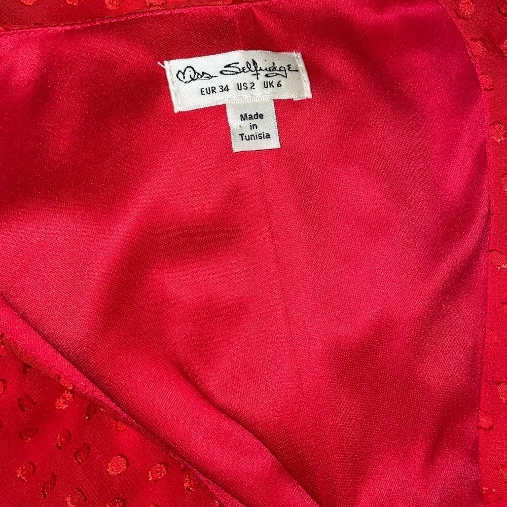 Miss Selfridge Bohemian Red Dress *make offers* - Picture 3 of 6